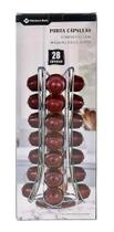 Porta Cápsulas Compatível Dolce Gusto 28 Cápsulas Prata Porta Cápsulas Compatível Dolce Gusto 28 Cápsulas Prata