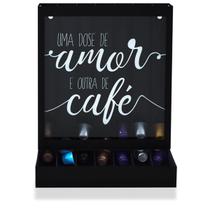 Porta Cápsulas de Café Modelo Nespresso Uma Dose de Amor