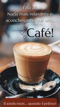 Porta Cápsulas de Café Três Corações em Estilo Display - Fronte em Acrílico Espelhado Porta Cápsulas de Café Três Corações em Estilo Display - Fronte em Acrílico Espelhado