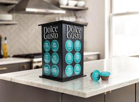 Porta Cápsulas Dolce Gusto e Três Corações - Suporte Café - Suporte para Cápsulas de café