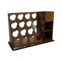 Porta Cápsulas e Xícaras de Café Multifuncional em MDF Porta Cápsulas e Xícaras de Café Multifuncional em MDF