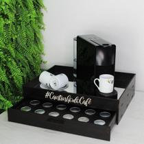 Porta Cápsulas Gaveta Cômoda Nespresso Cantinho Café Premium Bandeja Espelhada Tabaco Decorativa Mdf Apoio Cafeteira Servir Chá Xícara Bule Garrafa Porta Cápsulas Gaveta Cômoda Nespresso Cantinho Café Premium Bandeja Espelhada Tabaco Decorativa Mdf Apoio Cafeteira Servir Chá Xícara Bule Garrafa