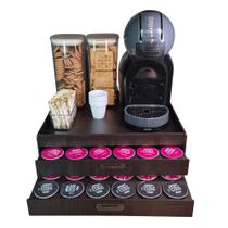 Porta Cápsulas Master Cantinho Do Café Dolce Gusto Comporta 60 Caps Porta Cápsulas Master Cantinho Do Café Dolce Gusto Comporta 60 Caps