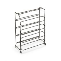 Porta cápsulas Nespresso p/40 cápsulas aço pintado Preto - Arthi