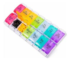 Porta Cápsulas Semanal - Desmontável Importado