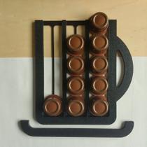 Porta Cápsulas Três Corações - 15 Cápsulas