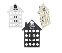 Porta Cápsulas Universal De Café Em Madeira Mdf Coffee House