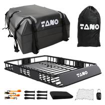 Porta-cargas de tejadilho TANX 129x91x13 cm com bolsa impermeável