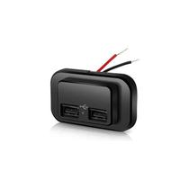 Porta Carregador Duplo Usb Tipo C Qc3.0 Pd 12v 24v Universal Porta Carregador Duplo Usb Tipo C Qc3.0 Pd 12v 24v Universal