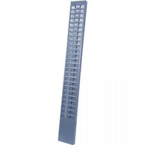 Porta cartão 25 lugares - 3x11x90 (25 lugares) - cinza