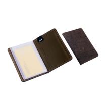 Porta cartão bolsa classic (marrom)