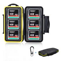 Porta Cartão CF JJC com 6 Slots Resistente à Água e Anti-Choque Porta Cartão CF JJC com 6 Slots Resistente à Água e Anti-Choque