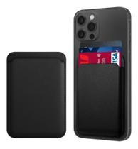 Porta Cartão Com Magsafe Magnético Carteira Couro