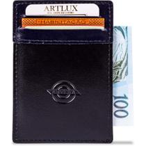 Porta Cartão Couro Misto Artlux 933