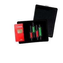 Porta Cartão de Credito Candlestick Trader Investidor - Personalize do seu jeito