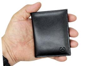 Porta cartão de crédito Carteira Pequena couro CNH - KARTMEN