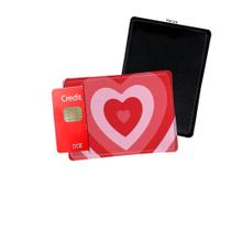 Porta Cartão de Credito Corações Infinito Vm