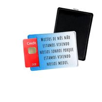 Porta Cartão de Credito Frases Empreendedor Sucesso 2