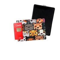 Porta Cartão de Credito Gatos Estilos Kawaii