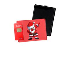 Porta Cartão de Credito Papai Noel Feliz Natal Bolt - Personalize do seu jeito