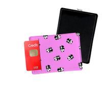 Porta Cartão de Credito Paper Pandas Fofos Rosa - Personalize do seu jeito