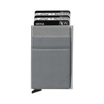 Porta-cartão De Crédito Rfid Fino Masculino Luxo Metal Minimalista Carteira Id Case