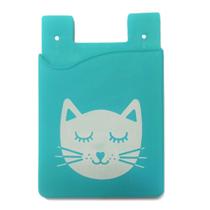Porta Cartão de Gatinho Adesivo Porta Dinheiro no Celular Gato - Soft Gift