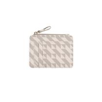 Porta Cartão Feminino Monograma BG Bege Porta Cartão Feminino Monograma BG Bege