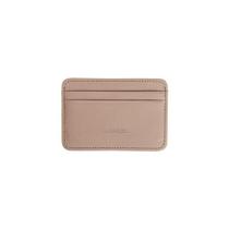 Porta Cartão Masculino de Couro com RFID Street Bege Porta Cartão Masculino de Couro com RFID Street Bege
