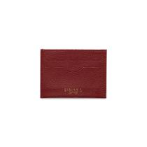 Porta Cartão Slim em Couro Pequeno Basic Vermelho Porta Cartão Slim em Couro Pequeno Basic Vermelho