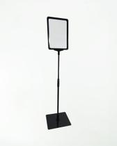 Porta Cartaz A5 com Pedestal de Regulagem de Altura - Visual Super