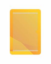 Porta cartaz em 26x38cm com 1 Bolsa A4 Frente e Verso e Fita Dupla Face