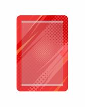 Porta cartaz em 26x38cm com 1 Bolsa A4 Frente e Verso e Fita Dupla Face