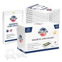 Porta-cartões belifun One Touch Magnetic 35PT com proteção UV