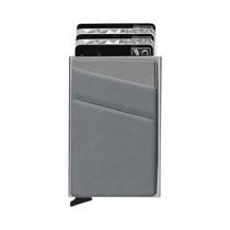 Porta-cartões De Alumínio Com Proteção RFID Antirroubo, Carteira Inteligente Minimalista, Caixa De