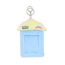 Porta-cartões MOSSTYUS Cute Plush, capa de cartão postal com chaveiro Porta-cartões MOSSTYUS Cute Plush, capa de cartão postal com chaveiro
