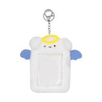 Porta-cartões MOSSTYUS Plush Fluffy Photocard Holder amarelo Porta-cartões MOSSTYUS Plush Fluffy Photocard Holder amarelo