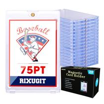 Porta-cartões RIXUGIT 20 unidades 75PT com estojo magnético Porta-cartões RIXUGIT 20 unidades 75PT com estojo magnético