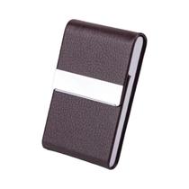 Porta-cartões Slim Em Couro PU Com Fecho Magnético, Estojo Multifuncional Para Negócios E Cigarros