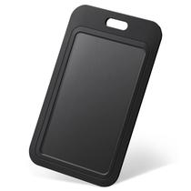 Porta-cartões Uniclife Sliding Hard Plastic Black, pacote com 3