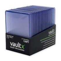 Porta-cartões Vault X Toploaders 7,7 x 10,2 cm 130pt 25 unidades Porta-cartões Vault X Toploaders 7,7 x 10,2 cm 130pt 25 unidades
