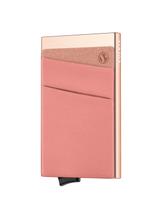 Porta-cartões VULKIT Pop Up Wallet Champagne com bloqueio de RFID Porta-cartões VULKIT Pop Up Wallet Champagne com bloqueio de RFID
