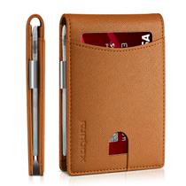 Porta-cartões Wallet RUNBOX Slim Bifold RFID Blocking 11 Porta-cartões Wallet RUNBOX Slim Bifold RFID Blocking 11