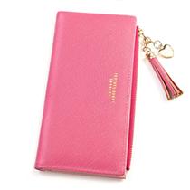 Porta-cartões Wallet Valentoria Women Long Slim com zíper Porta-cartões Wallet Valentoria Women Long Slim com zíper