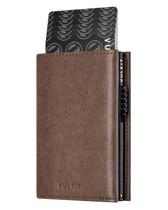 Porta-cartões Wallet VULKIT com fecho magnético para bolso de moedas Porta-cartões Wallet VULKIT com fecho magnético para bolso de moedas