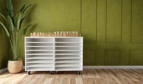 Porta Cartolinas Eva Color Set A1 - Armário Para Papelaria Cód.301 Porta Cartolinas Eva Color Set A1 - Armário Para Papelaria Cód.301