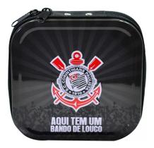 Porta Cd De Metal Para 24 Cds Oficial Corinthians Licenciado