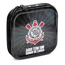 Porta CD Metal Para 24 CDs - Corinthians