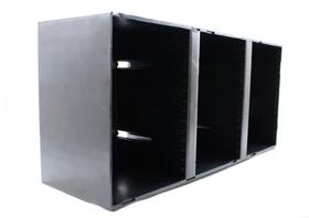 Porta Cd Modular (Preto) Newness - Capacidade Para 45 Cds