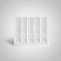 Porta Cedulas (L 400mm C 322mm A 50mm) PC06 Branco Moldplast